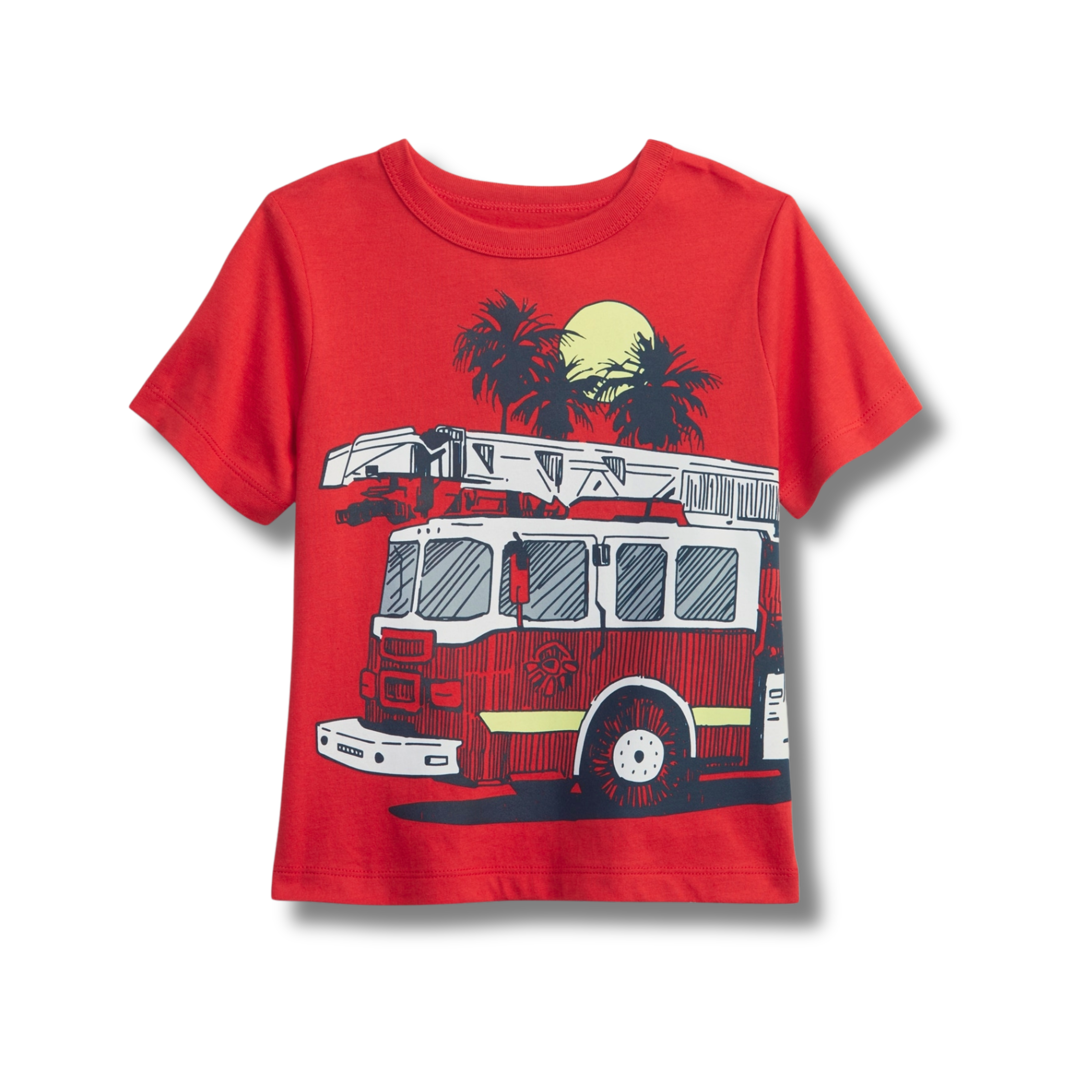 Gap Fire Truck Print T-Shirt