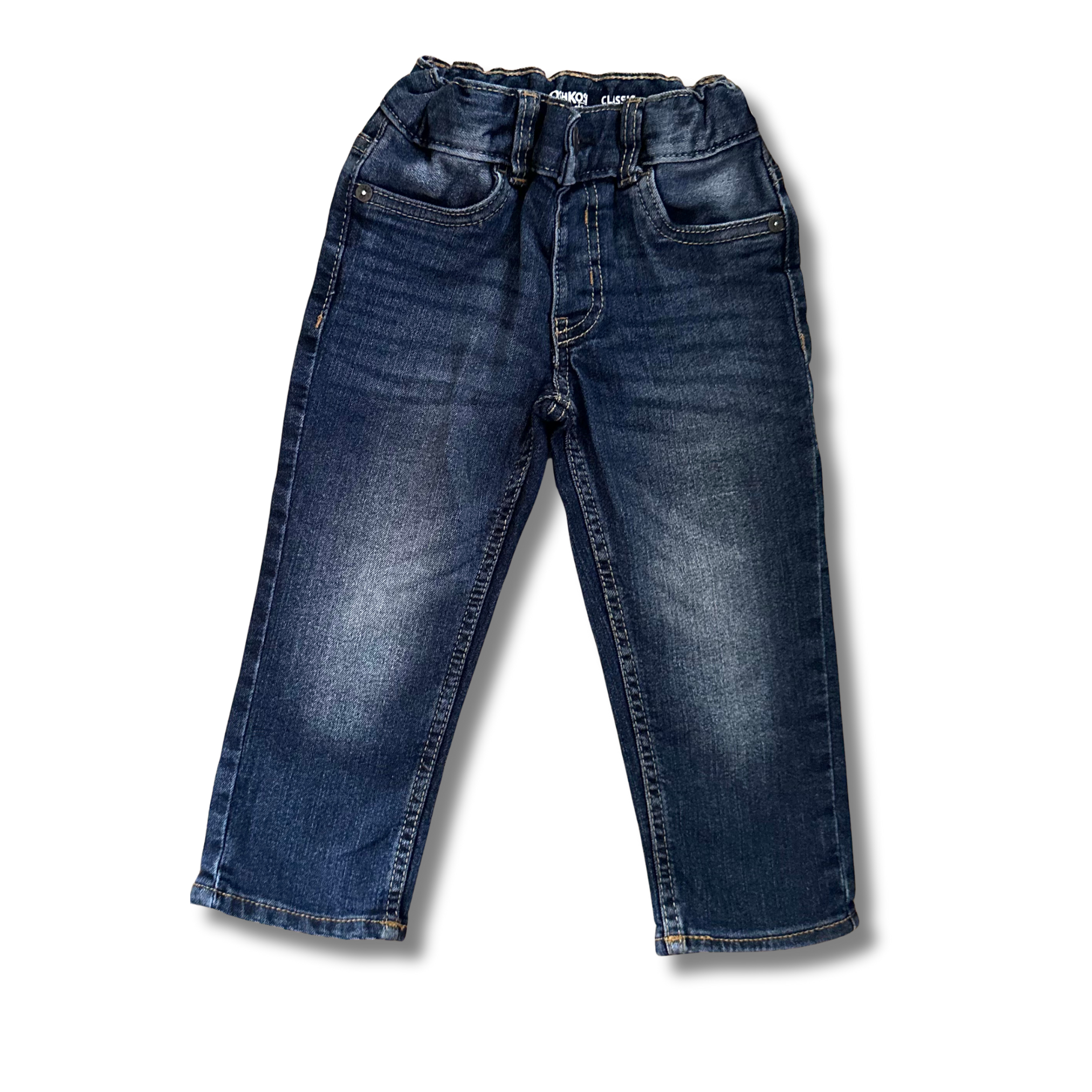 Straight Leg True Blue Wash Jeans