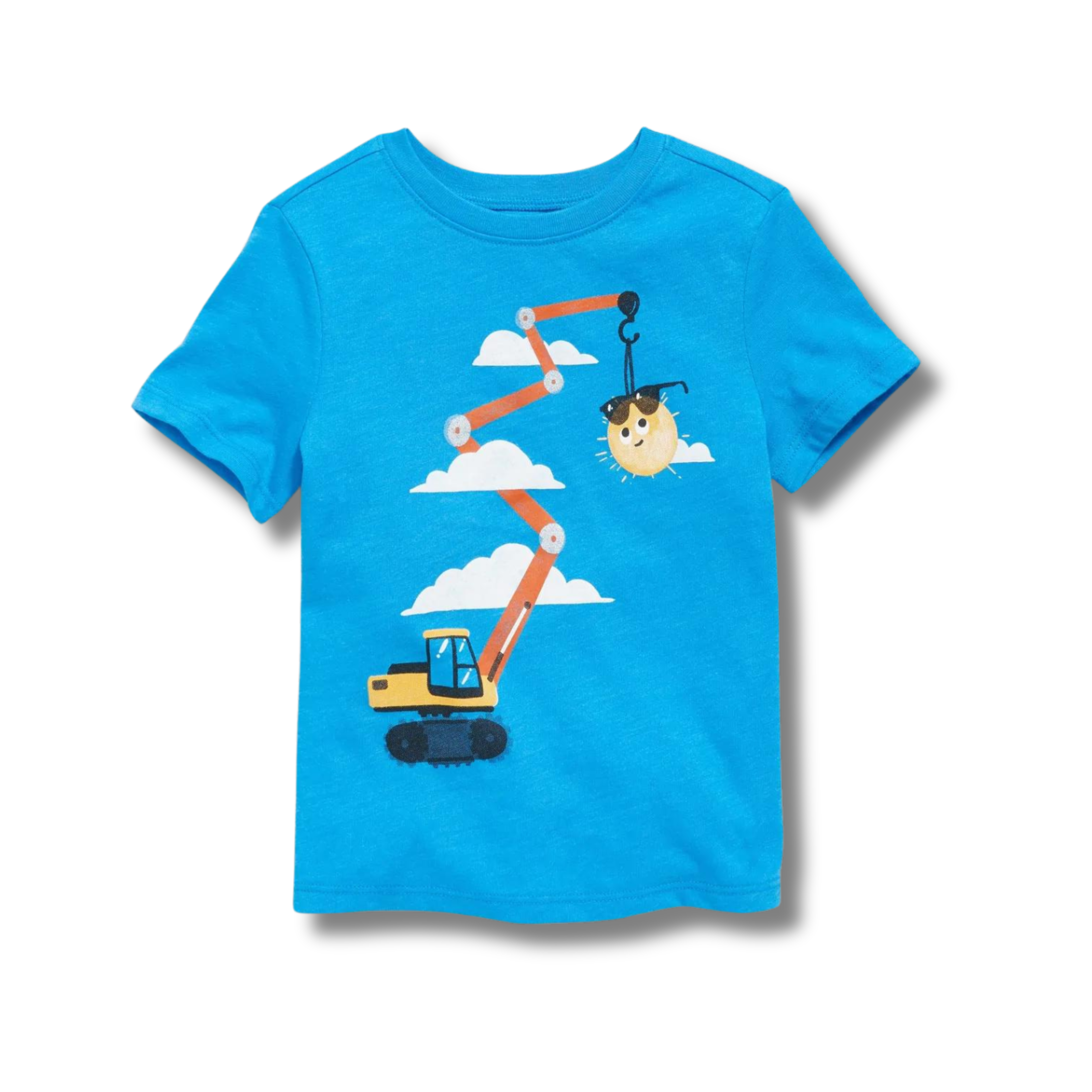 Old Navy Clouds and Tractor Print