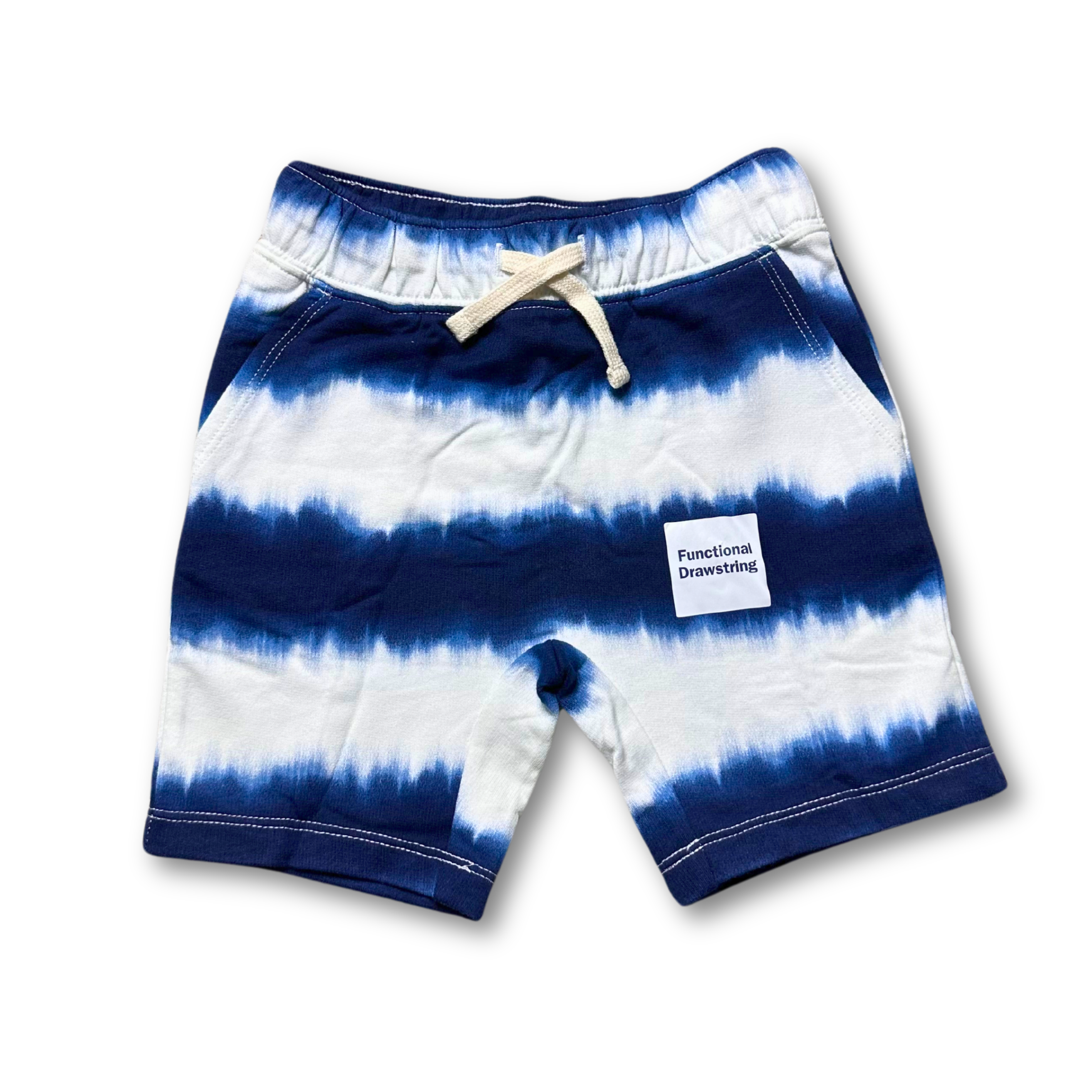 Old Navy Cotton Blue & White Shorts