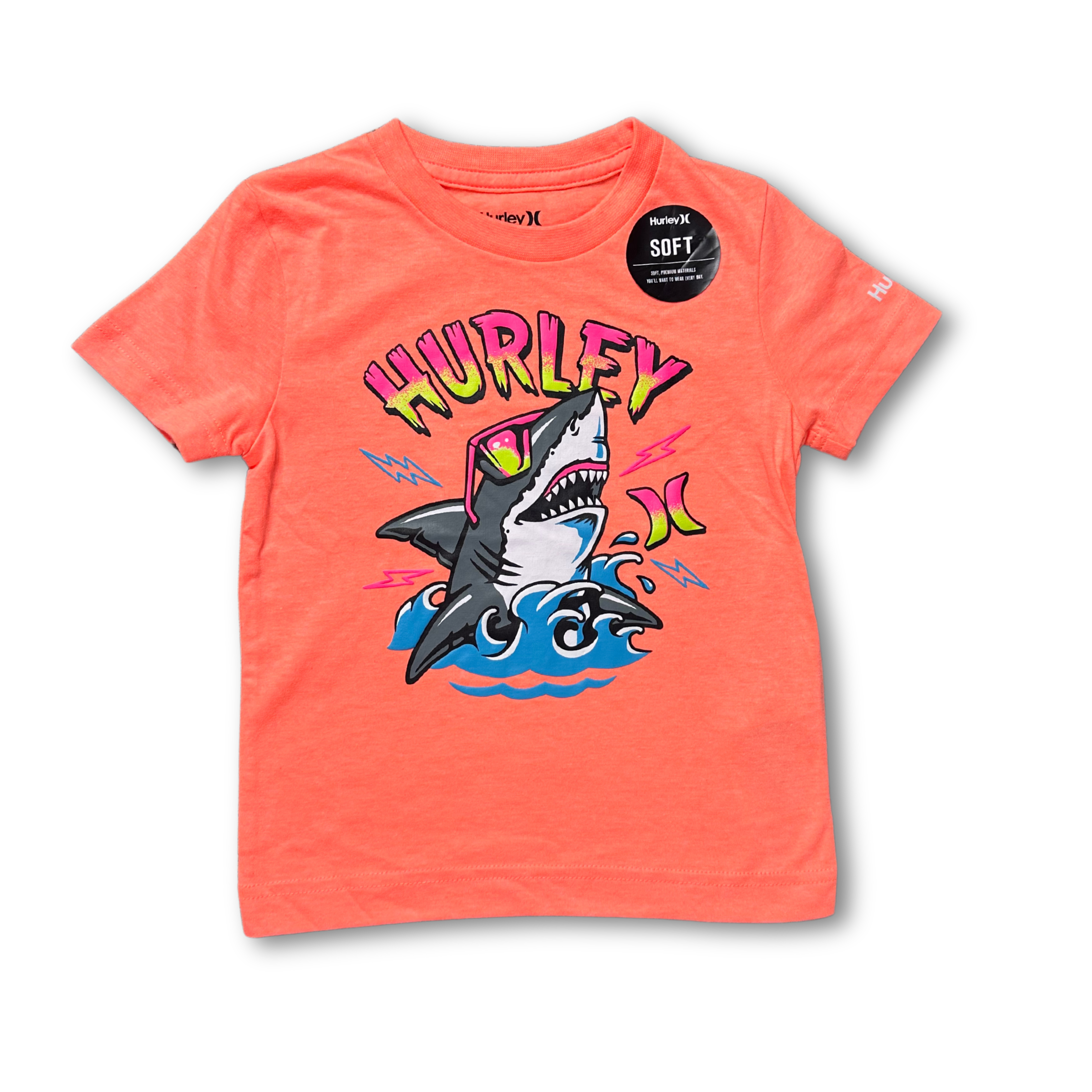 Hurley Shark Print T-Shirt