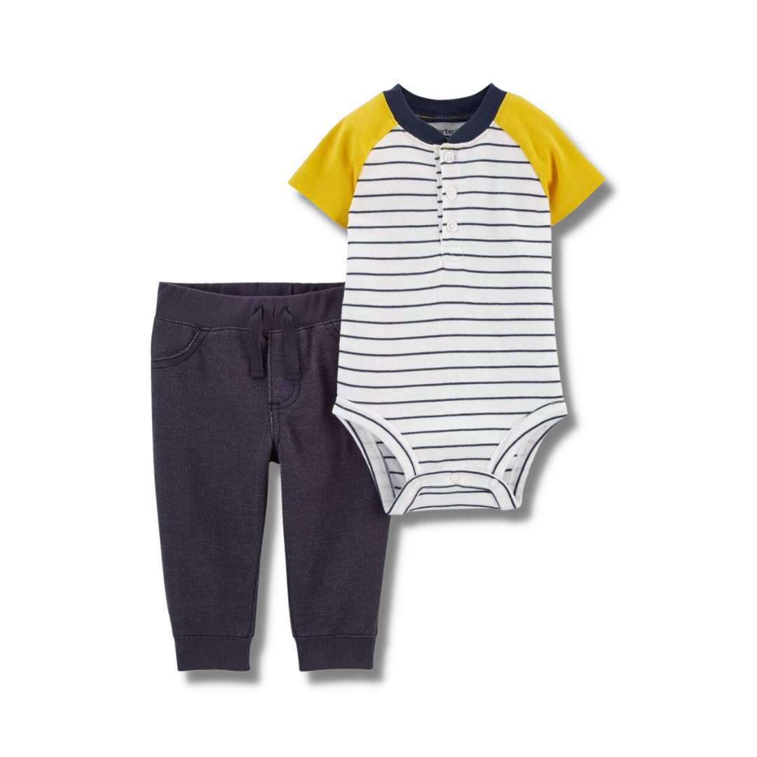 Carters 2-Piece Striped Bodysuit Pant Set