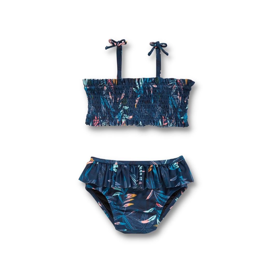 Old Navy Tropical Print Two Piece Swimsuit