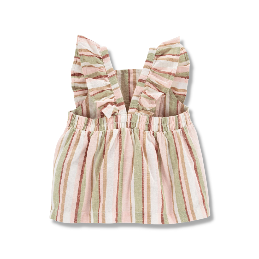 Carters 2-Piece Striped Top & Short Set