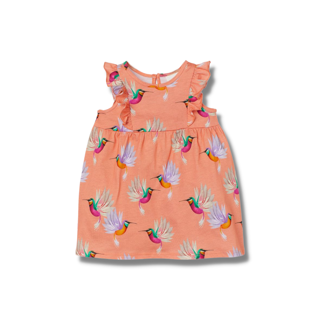 H&M Ruffle-trimmed Jersey Dress