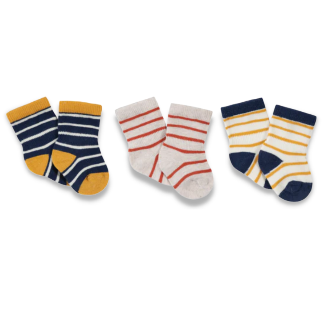 3 Pack Gerber Boys Socks