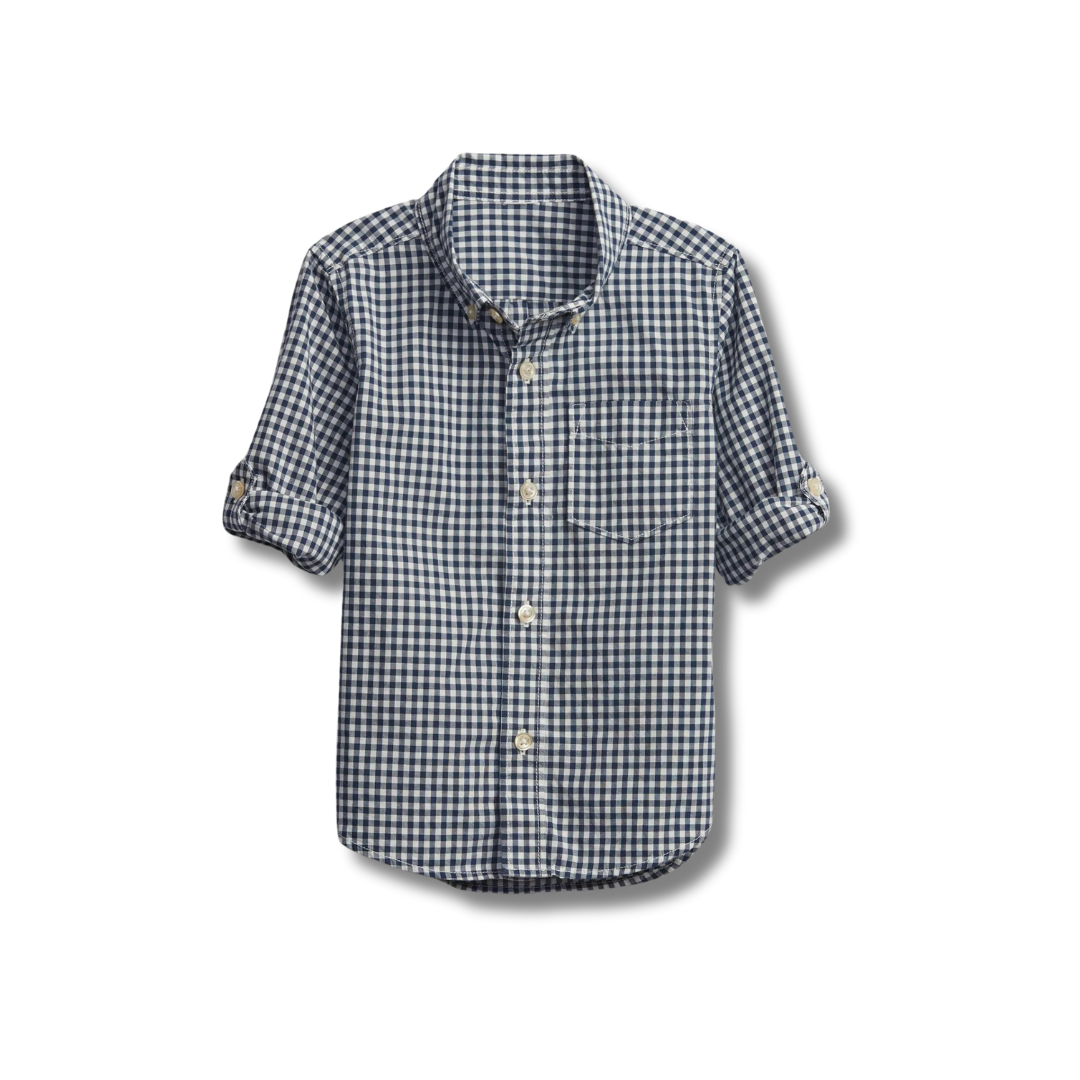 Gap Toddler Gingham Print Shirt