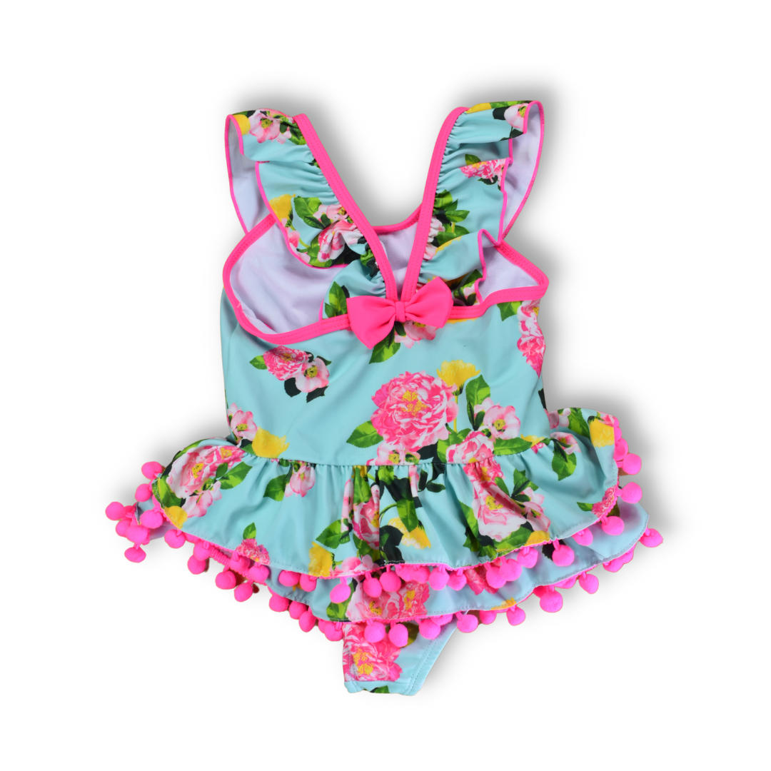 Betsey Johnson Floral Swim Suit