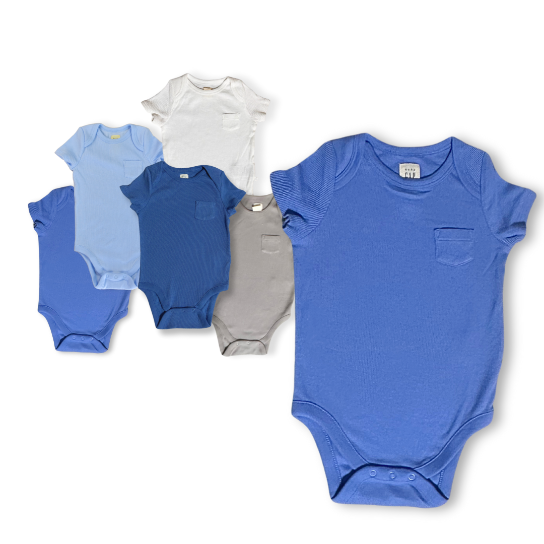 Gap Ribbed Baby Bodysuits