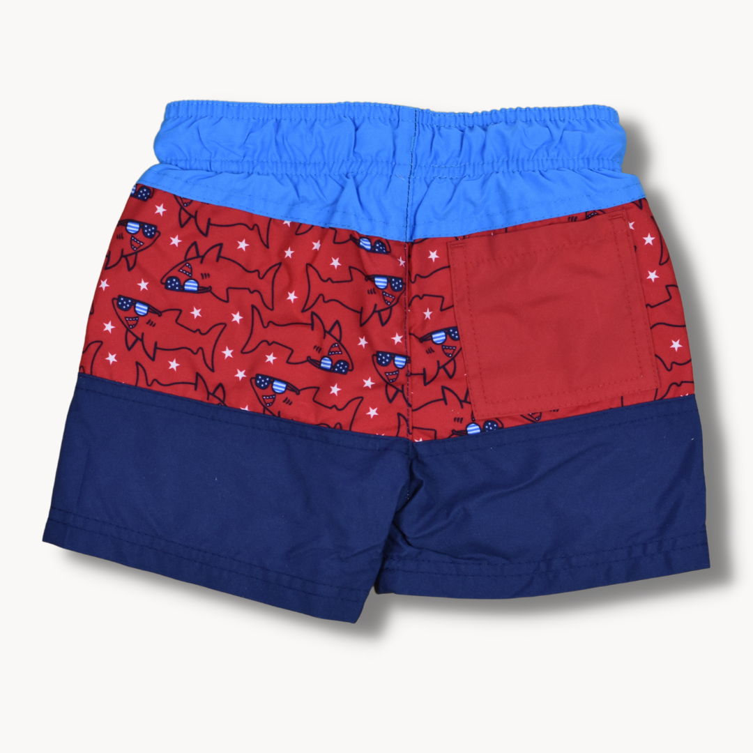 Cool Sharks Swim Trunks