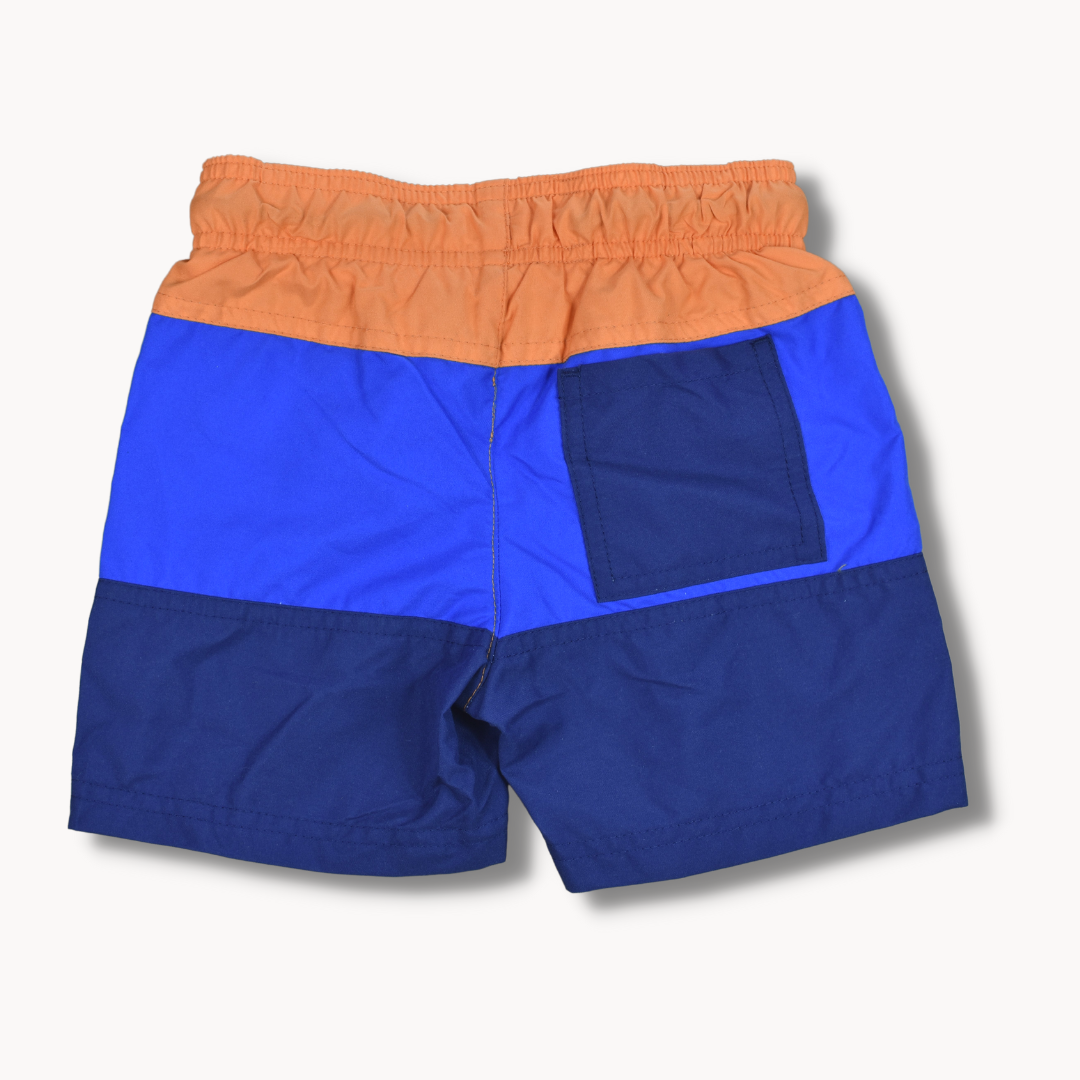 Blue Bold Swim Trunks