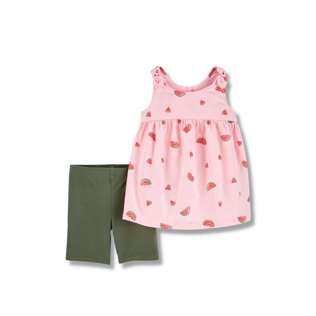Carters 2-Piece Watermelon Tank & Bike