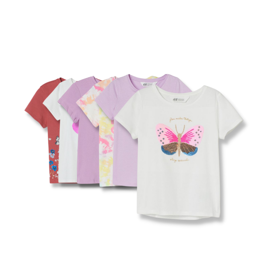 H&M Short Sleeve Graphic T Shirts